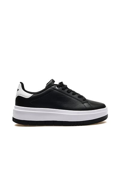 Lescon Pantofi de damă Loyal - Pantofi sport casual cu șireturi, 24k Loyal Z Black