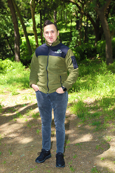 kampteknolojısı Camp One Slim Fit Anti Pilling Non Pilling Full Zip 3 Pocket Shoftshell Sweatshirt Fleece Y