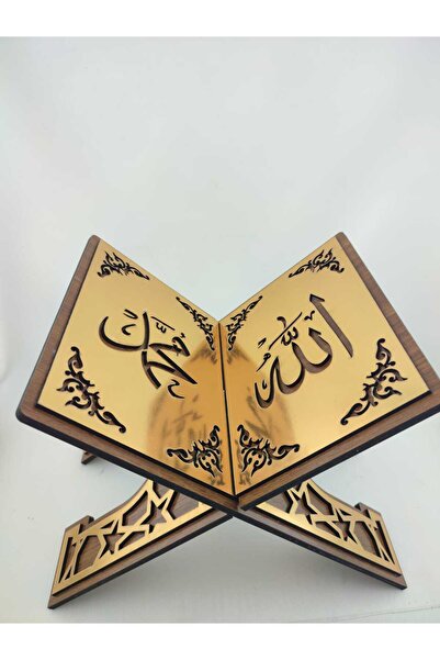 sengahenk Dekoratif Normal boy Kuran-ı Kerim Rahlesi Hediyelik Masaüstü Kitap...