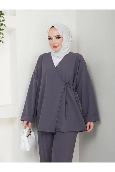 SERRA MODA Women's Double Saw Tunic Suit