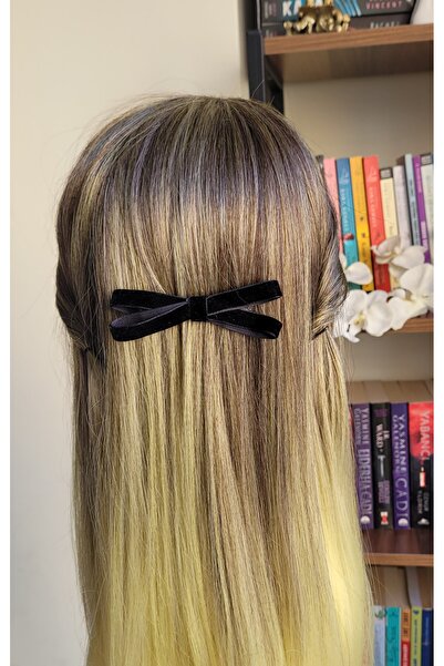 LO ADORO Кадифена стрічка-бантик для дівчаток - аксесуар для волосся до Дня з...