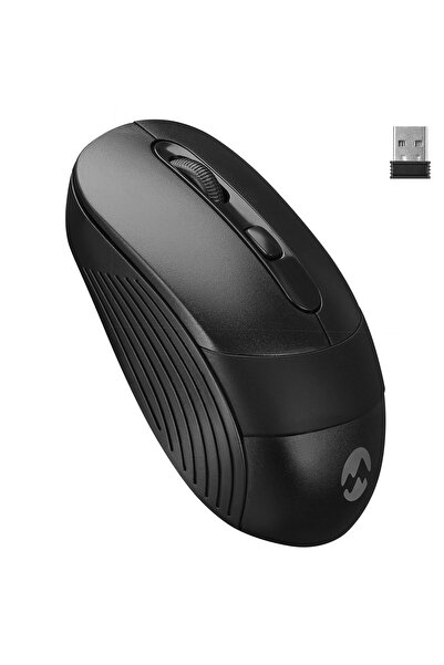 Everest Usb Siyah 2.4ghz Optik Kablosuz Mouse Pilli