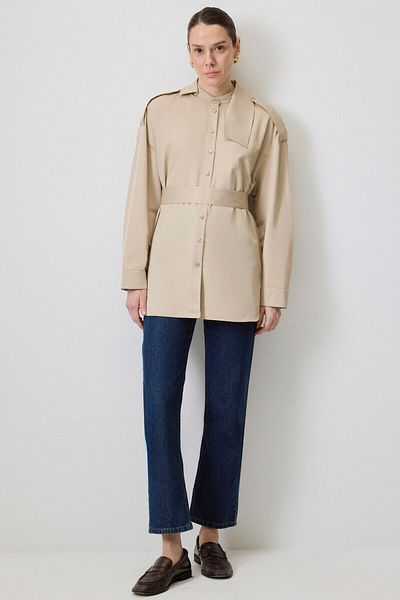 Touché Privé Relax Fit Shirt with Epaulettes