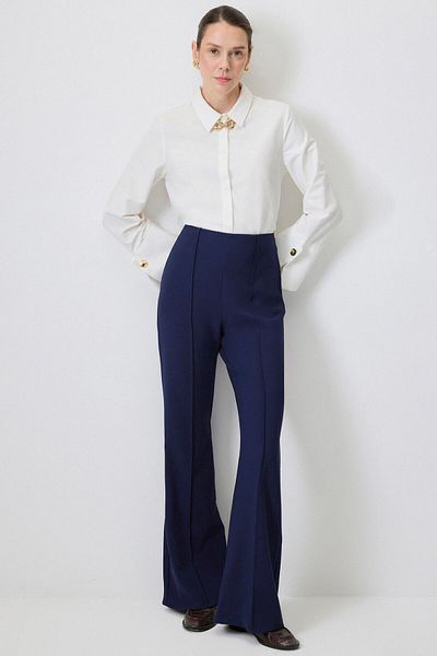 Touché Privé Ribbed CREPE PANT