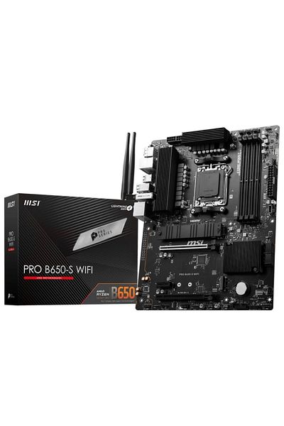 MSI اللوحة الأم PRO B650-S WIFI AMD AM5 ATX