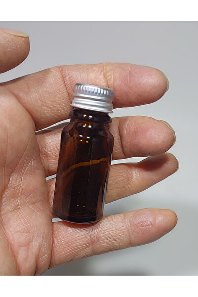 Genel Markalar 10 Adet 10ml Çok Amaçlı Cam Şişe Küçük gümüş Kapak ve tıpalı O...