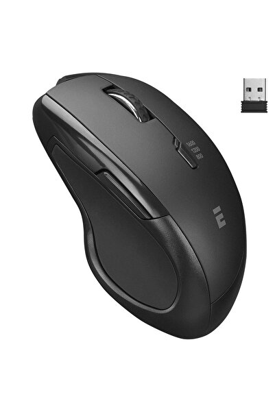 Everest Sm-32bt Siyah Bluetooth / 2.4ghz Ikisi Bir Arada 1600dpi Kablosuz Mouse