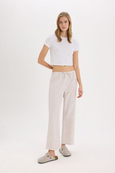 DeFacto Fall in Love Regular Fit Dlhý popelínový spodok E3472AX25SP