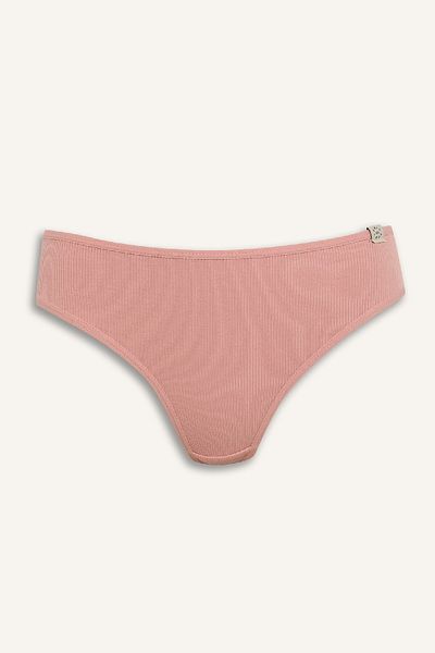 DeFacto Fall In Love Rib 3-teiliges Slip-Höschen D6404ax25sp