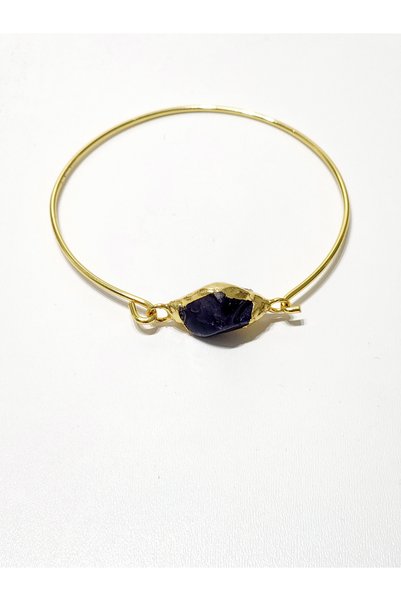 ARBABAG&ACCESSORY Amethystone Copper Covered Bracelet