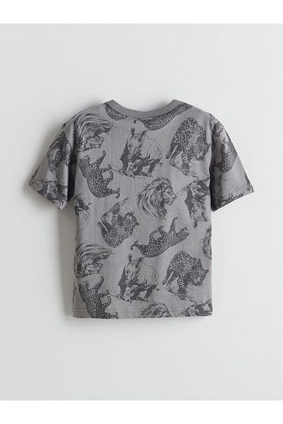 LC Waikiki New Season Crew Neck Boy's T-Shirt - S58830Z4