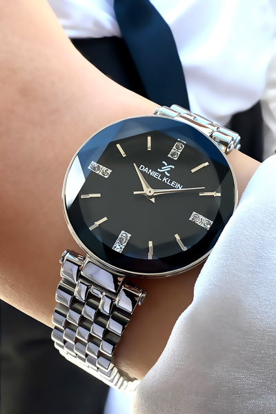 Daniel Klein Çelik Gelin Nişan Kına Saati Kadın Saati Bileklik