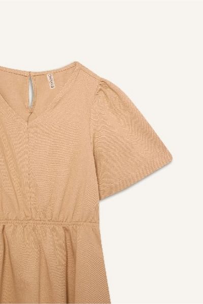 DeFacto Standard Fit Gabardine Kurzarmkleid E2645A825SM