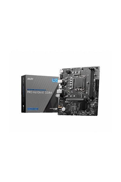 MSI Pro H610M-E Ddr4 3200Mhz (Oc) M.2 1700P Matx Motherboard