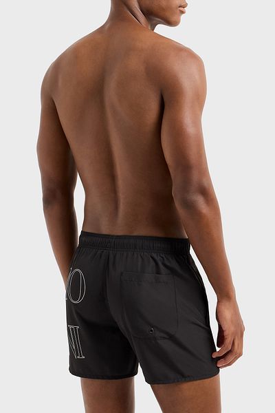 Emporio Armani Λογότυπο με στάμπα Slim Fit Μαγιό Κοντό Ανδρικό Μαγιό Κοντό