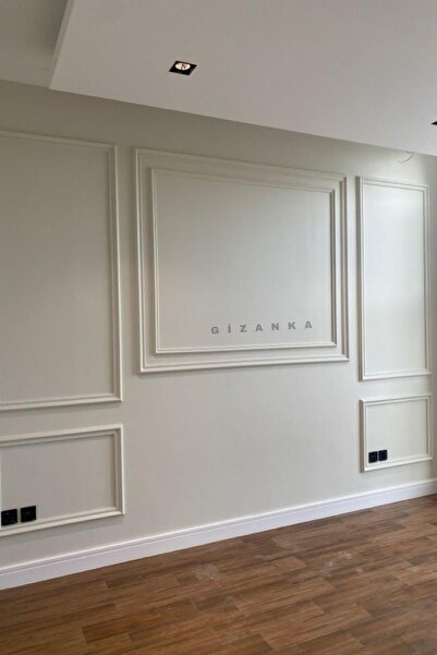 GİZANKA Tv Ünitesi Tasarımı Boyanabilir Çıta Hazır Kesim(anka152)