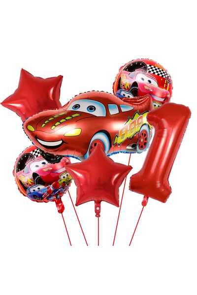DÜVENCİ TİCARET Συσκευασία μπαλονιών γενεθλίων CAR FOIL
