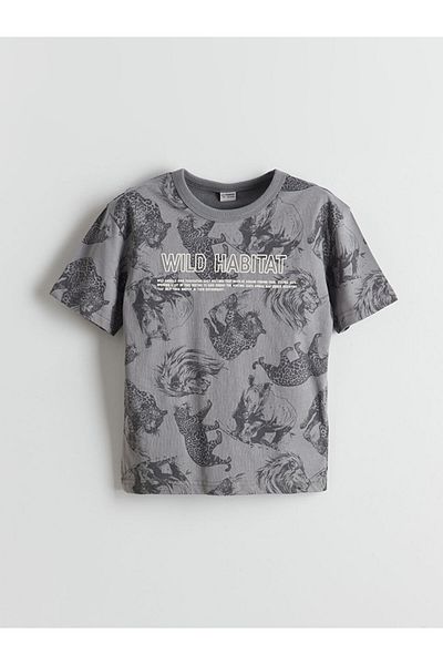 LC Waikiki New Season Crew Neck Boy's T-Shirt - S58830Z4