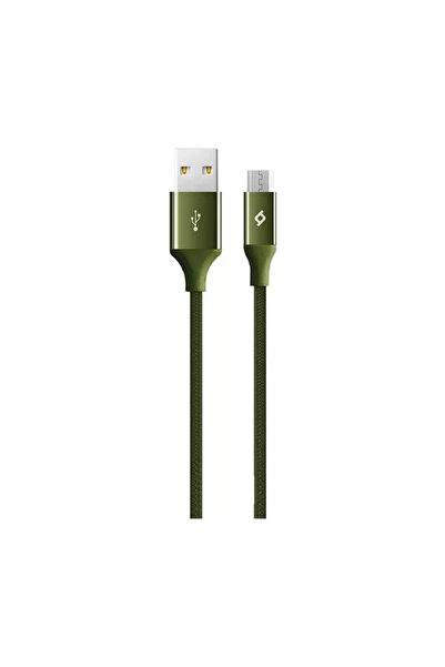 Ttec Alumicable Micro Usb Kablo Yeşil 1.20 Cm - 2dk11hy