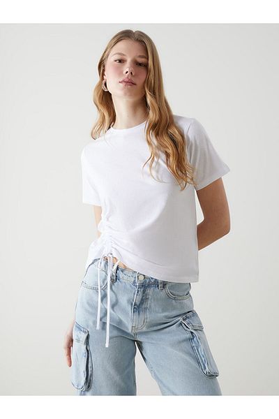 LC Waikiki Γυναικείο T-Shirt XSIDE Crew Neck