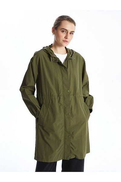 LC Waikiki Hooded Women's Raincoat