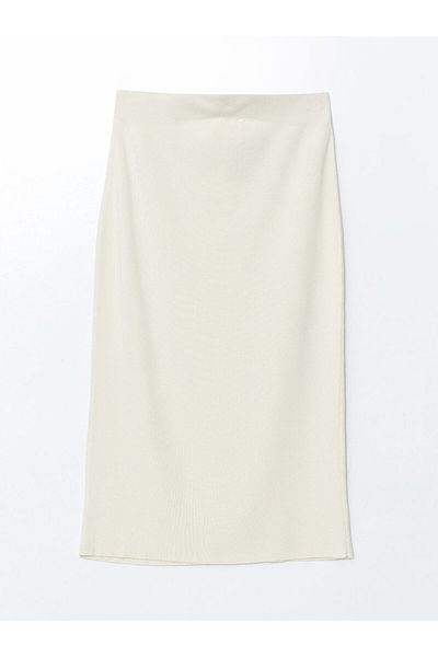 LC Waikiki Lcwaikiki Classic Women's Knitwear Skirt with Elastic Waist