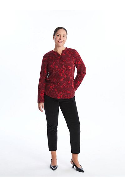 LC Waikiki Lcw Grace Elastic Waist Velvet Women's Trousers