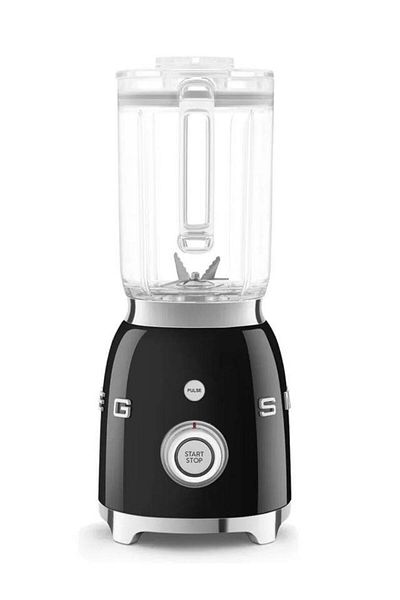 SMEG Retro Style 50's Smoothie Black Blender Blf03Bleu Tritan ™   Basic Refa