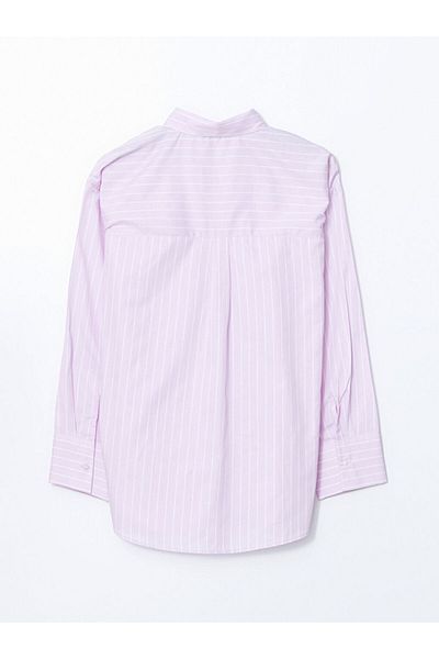 LC Waikiki Cămașă de damă LCW Comfort Floral Oversize Poplin
