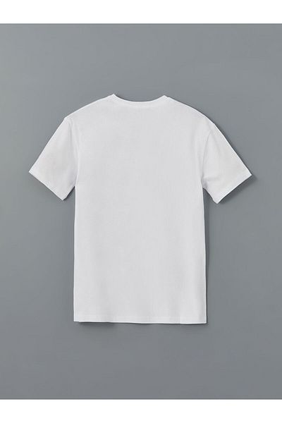 LC Waikiki Γυναικείο μπλουζάκι με κέντημα XSIDE Crew Neck