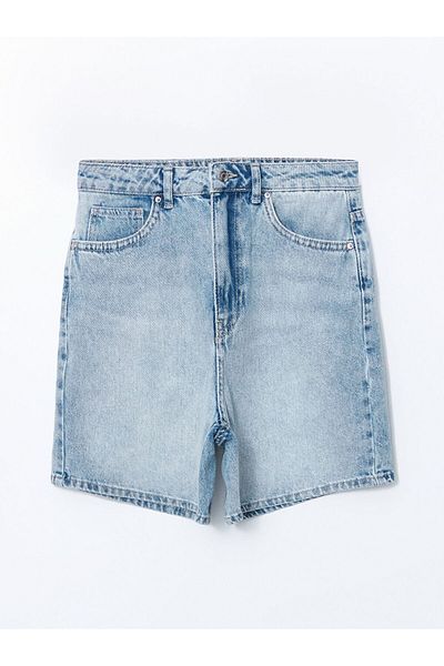 LC Waikiki Sort de blugi pentru femei cu talie înaltă Mom Fit - S5HD10Z8