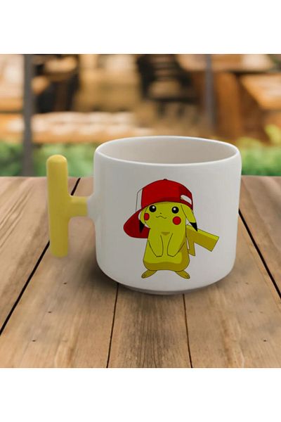 Tanem Tasarım Pikachu - t Handle Mug