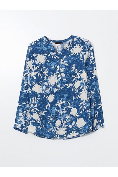 LC Waikiki Bluză de damă LCW ECO cu guler floral