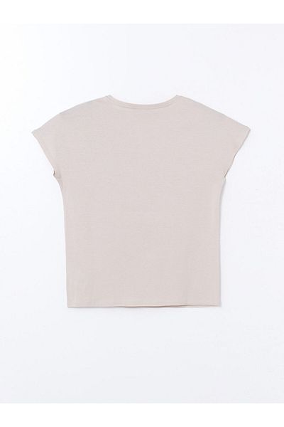 LC Waikiki LCWAIKIKI Classic Crew Neck Printed Women's T-Shirt