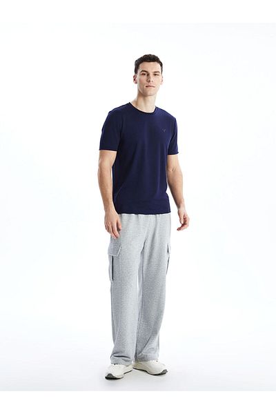 LC Waikiki Tricou sport pentru bărbați cu mânecă scurtă cu decolteu