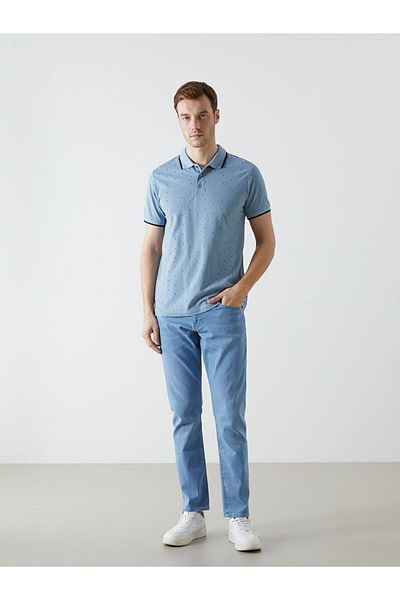 LC Waikiki Ανδρικό μπλουζάκι πικέ με κοντό μανίκι LCWAIKIKI Classic Polo λαιμόκοψη