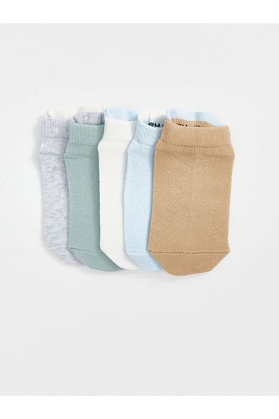 LC Waikiki New Season Basic Baby Boy Booties Socks 5 Pack - S53657Z1
