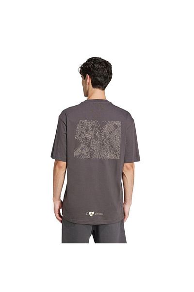 adidas Мъжка черна тениска с графики - Jd5827