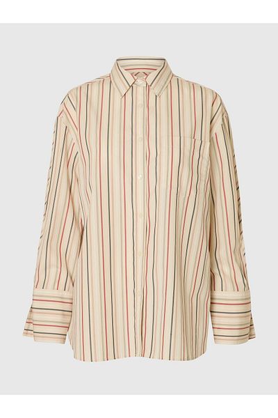 Selected Femme Streifenshirt Oversized