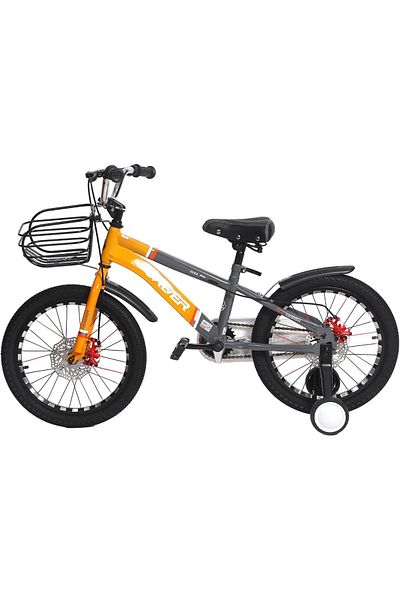 Endless Orange Carbon Steel Kids Bike | 4 - 7 Years, 16 Inch Bike with High Quality Training Wheels