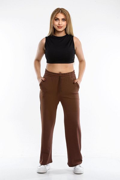 monox Γυναικεία φούτερ Oys Wide Leg Jogger Modal