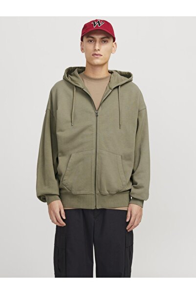 Jack & Jones Kapuzenpullover Einfarbig Kapuzenpullover