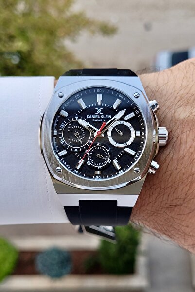 Daniel Klein Kasası Metalik Kordonu Siyah Renk Göstergeleri Aktif 2 Yıl Garan...