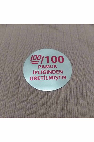 Nokta Moda Chiloți cu nervuri Bato cu talie înaltă pentru femei - piele de 3 piese, piatră prețioasă, trandafir uscat, 100% bumbac, moale și elastic