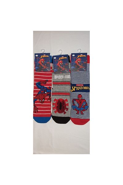 MarkaTurko UNISEX 3 ΤΕΜΑΧΙΑ ΕΞΤΡΑ ΆΝΕΤΕΣ ΚΑΛΤΣΕΣ SPIDER-MAN