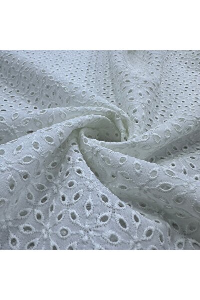 Yeşimm Kumaş Kırık beyaz fisto kumaş