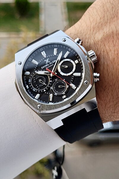 Daniel Klein Kasası Beyaz Kordonu Siyah Renk İç Göstergeleri Aktif Hediye Pak...