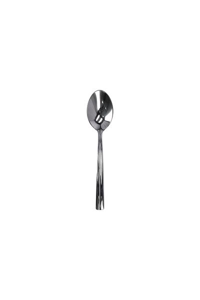 DELCASA 6pcs Mocca Spoon, Stainless Steel Dinner Spoon, DC1943