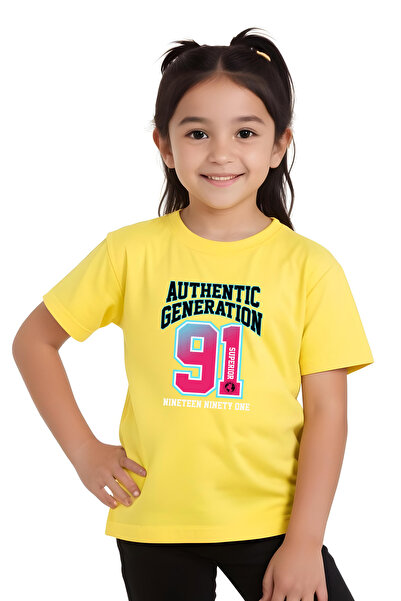 panios kids Autentična Štampano devojčica kratkih rukava T-shirt