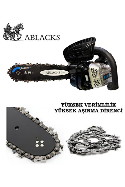 ABLACKS Benzinli Mini Testere Profesyonel Ağaç Kesme Motoru